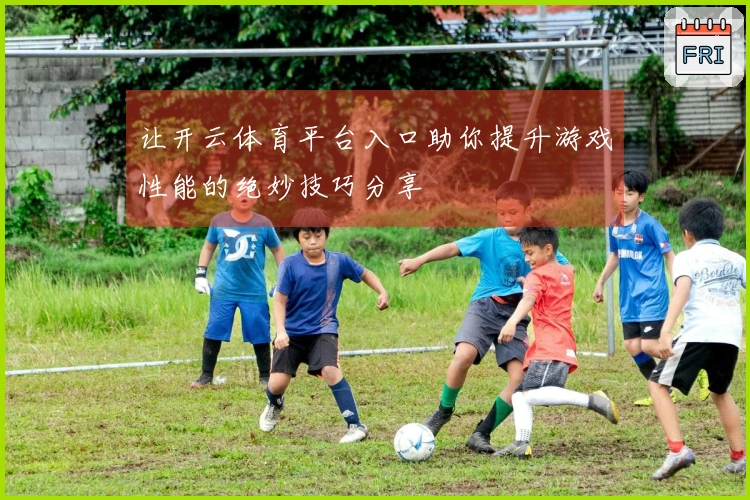 让开云体育平台入口助你提升游戏性能的绝妙技巧分享